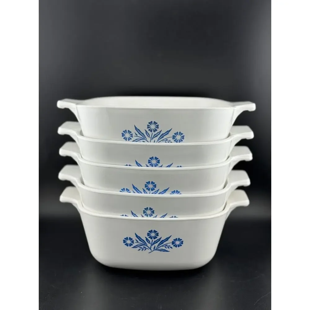 Cornflower Blue by Corning -  1.5 Quart Square Casserole No Lid